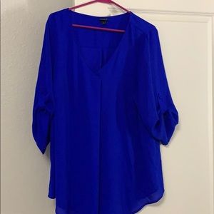 Torrid electric blue top